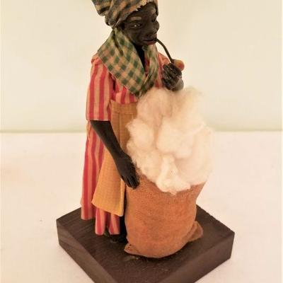 Lot #44  Fantastic Vintage Black Cotton Picker Character Figure
