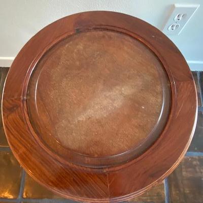 CHINESE stool or side table- vintage 1960's
