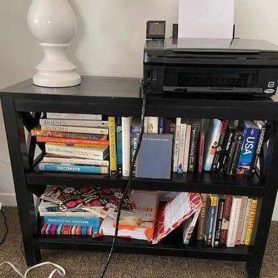 Pair (2) Cost Plus World Market Antique black VERONA bookshelf