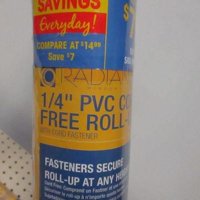 Lot 30 - PVC Cord Free Roll Up Shades