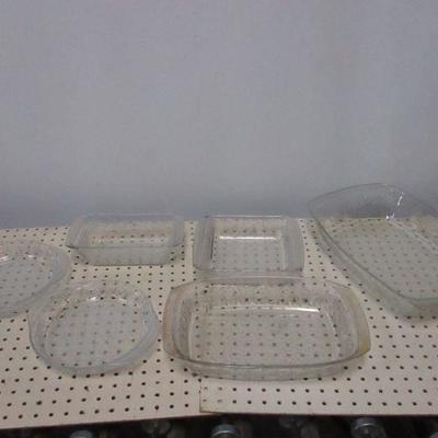 Lot 33 - Clear Baking Dishes