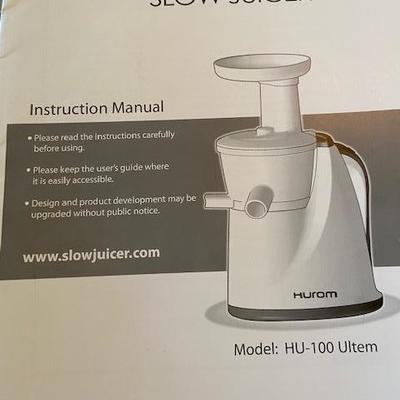 HUROM Masticating Slow Juicer Model HU-100
