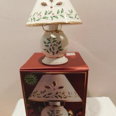 Lenox Candle Lamp with Box