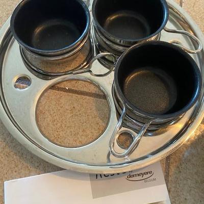 RESTO by Demeyere Belgium 4-EGG POACHER stainless steel
