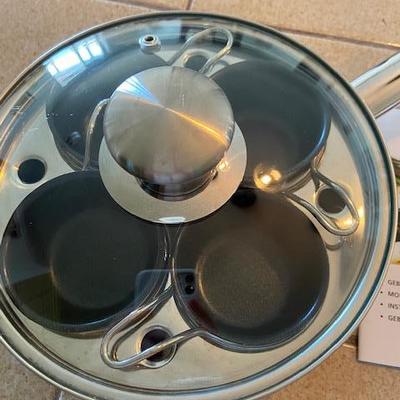 RESTO by Demeyere Belgium 4-EGG POACHER stainless steel