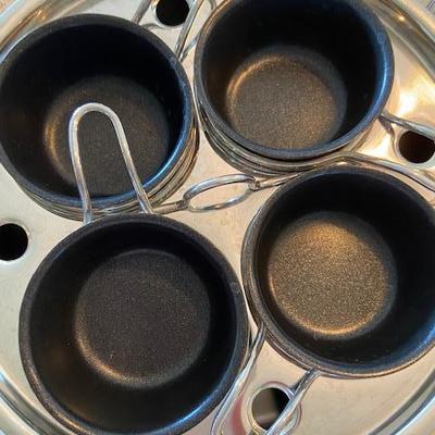 RESTO by Demeyere Belgium 4-EGG POACHER stainless steel