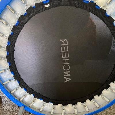 ANCHEER mini Trampoline rebounder foldable in Blue