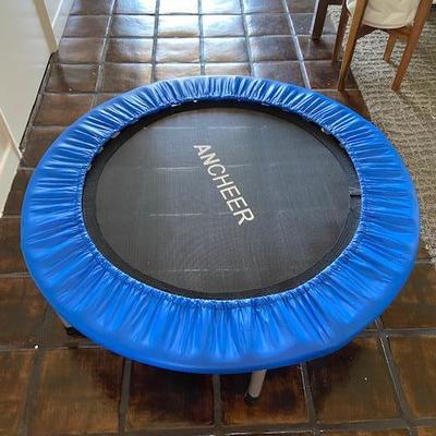 ANCHEER mini Trampoline rebounder foldable in Blue