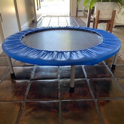ANCHEER mini Trampoline rebounder foldable in Blue