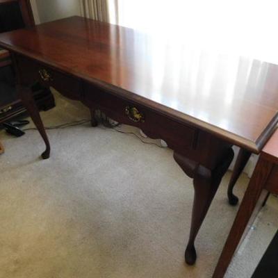 Solid Wood Queen Ann Style Desk 53