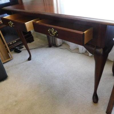 Solid Wood Queen Ann Style Desk 53