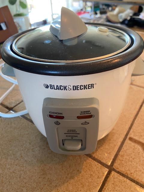 Black+decker 3-Cup Rice Cooker