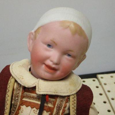 Lot 44 - Porcelain Boy Doll