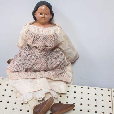 Lot 45 - Doll With Leather Arms