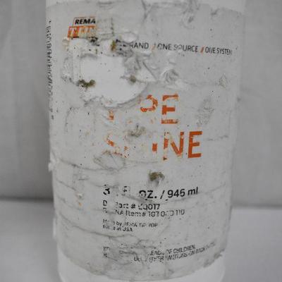Rema Tire Shine, Two 32oz Spray Bottle. Damaged Labels. Both are Full
