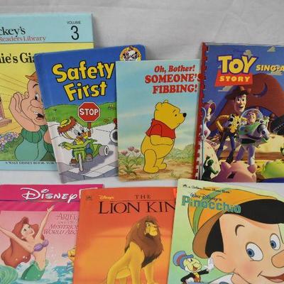 12 Disney Kids Books: Lady & the Tramp -to- Minnie's Giant Plan