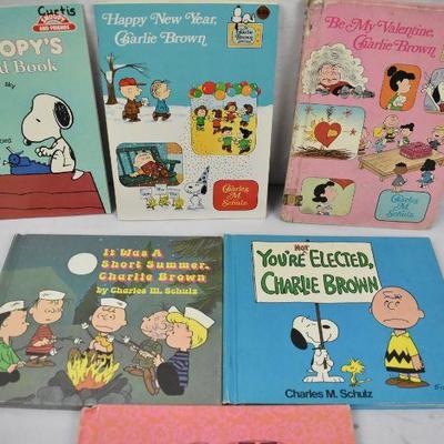 6 Charlie Brown Books