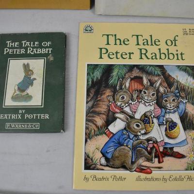 4 Books: Peter Rabbit & Winnie the Pooh