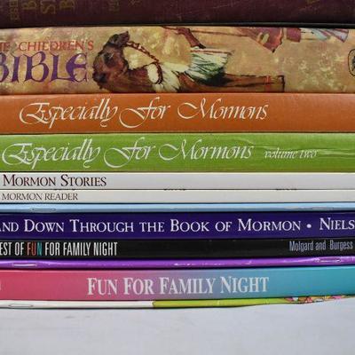 12 LDS Books: Bible Story Book -to- Fun Family Night