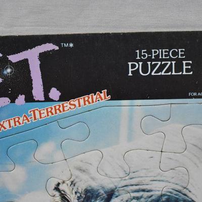 Vintage 1982 ET 15 piece Puzzle - Complete