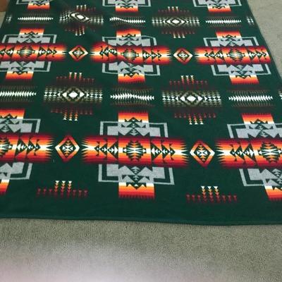 Lot # 463 Vintage Beaver State Pendleton Cheif Joseph Blanket 