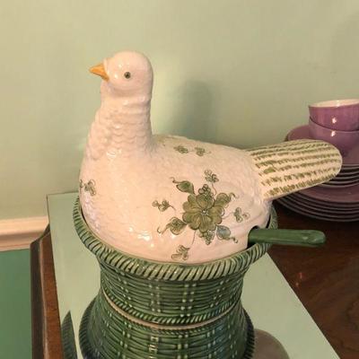 Fowl Soup Tureen
