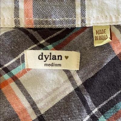 DYLAN Super Soft Plaid Women's Shirt long sleeve 