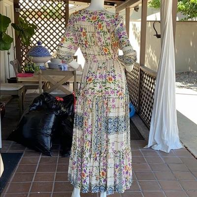 JAASE Australia maxi boho peasant dress TESSA