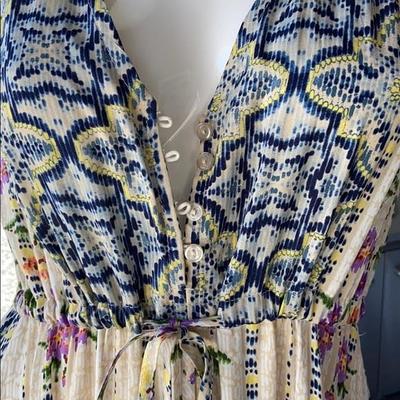 JAASE Australia maxi boho peasant dress TESSA