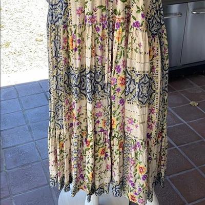JAASE Australia maxi boho peasant dress TESSA