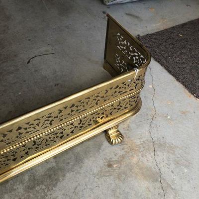 Andirons and fire place grate