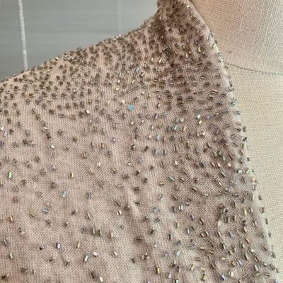 IB 24. EILEEN FISHER BEADED SWEATER 