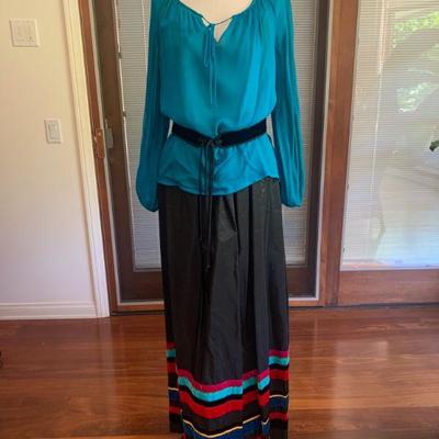 IB 30 NATIVE INSPIRED RIBBON SKIRT & BLOUSE TIE BELT
