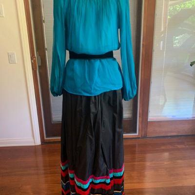 IB 30 NATIVE INSPIRED RIBBON SKIRT & BLOUSE TIE BELT
