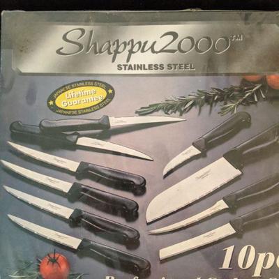 SHARP STAINLESS STEEL KNIVES