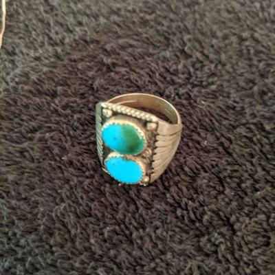 Navajo Sterling Silver men's ring