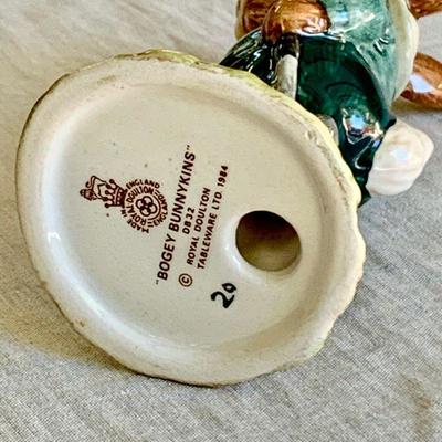 LOT 56  ROYAL DOULTON BOGEY BUNNIKINS FIGURINE