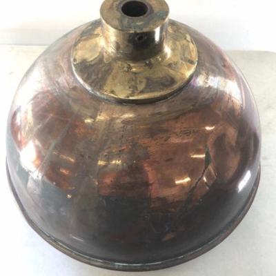Lot #19; Large Antique Copper Candy Coating Pot