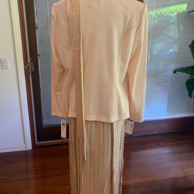 IB 41. VINTAGE DESIGNER JEFFREY & DARA ANIMAL PRINT w/TAGS