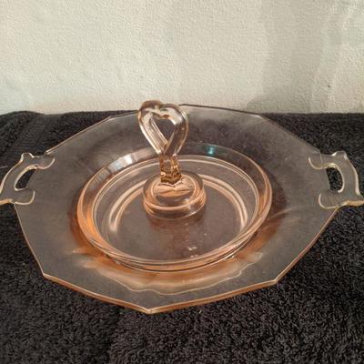 Lot 318 - Vintage Pink Bowl