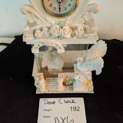 Lot 192 - Vintage Porcelain  Table  Top Clock 