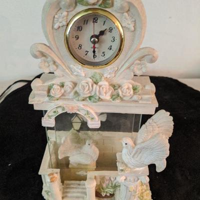 Lot 192 - Vintage Porcelain  Table  Top Clock 