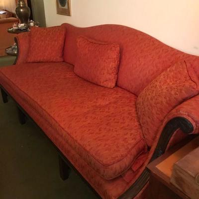  Down Filled Cranberry sofa