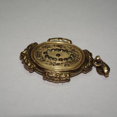 Victorian Gold Plated Locket 
