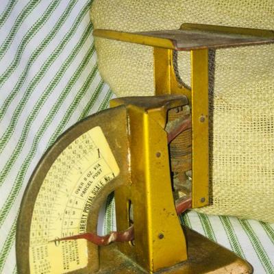 Vintage Brass Scale