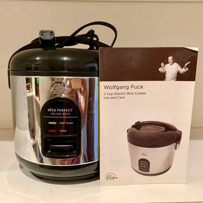 LOT 69  WOLFGANG PUCK PERFECT RICE w/MANUEL