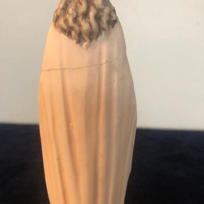 #145 Mother Mary Angel statue, possibly lamp cover