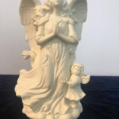 #162 Angel candle holder by partylite