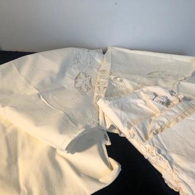 #170 Lace Cut out pillowcase bundle