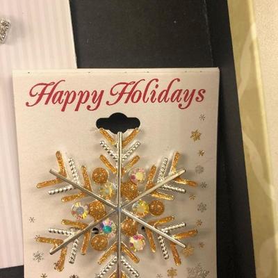 #183 New Evening wear jewelry sets and holiday pin